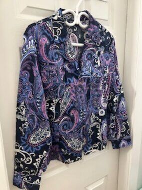 Jones New York Western Vibe Blouse